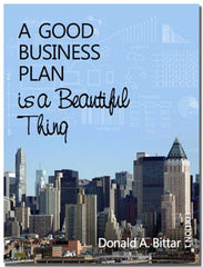 A Good Business Plan is a Beautiful Thing