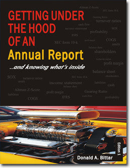 - Getting Under the Hood of an Annual Report - Purchase for Individual Use (NOT FOR A COURSE)